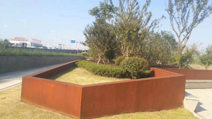 临潼耐候钢挡土墙